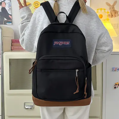 New style backpack, new casual style for men and women, travel computer bag for middle school students, stylish student school bag, fashionable. - 6