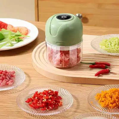 Electric Garlic Mincer Garlic Press Baby Food Processor Wireless Mini Garlic Crusher Garlic Puree Tool Garlic Press Manufacturer Garlic Paste Tool