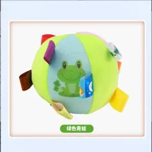 Squeaky Elastic Plush Ball Dog Toy, Chew Resistant - 8