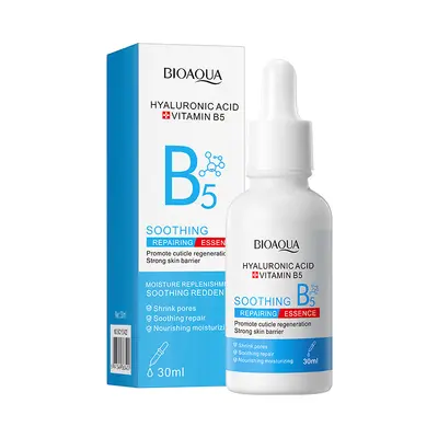 BIOAOUA Vitamin B5 Hyaluronik Asit Yatıştırıcı Onarıcı Serum