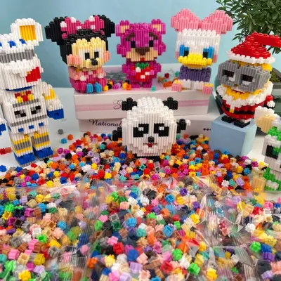 Lego Uyumlu 8 mm Küçük Yapı Blokları, Dağınık Paket, Eğitici Çocuk Oyuncağı - 3