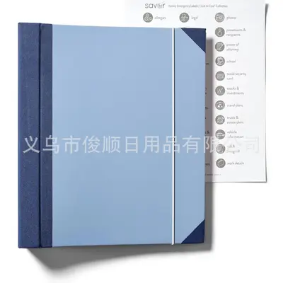 Manila Pocket File Document Organizer Folder