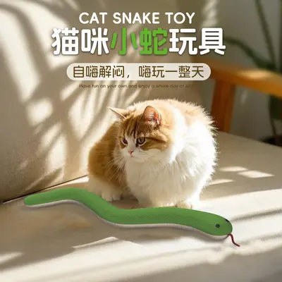 Realistic Snake Cat Teaser Toy - 4