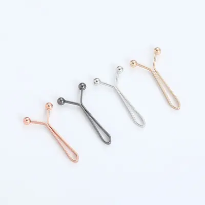 Y and U Shaped Waist Tightener Metal Belt Buckle Clip