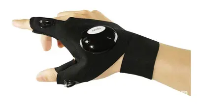 LED Light Fishing Gloves with Finger Lights for Night Fishing - 8
