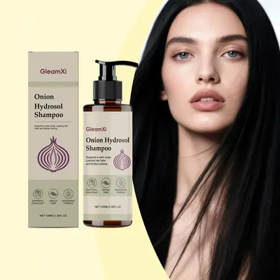 GleamXi Onion Shampoo, Gentle Daily Use, Shine and Volume