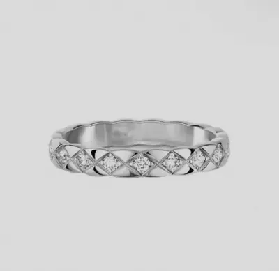 Xiaoxiang Coco Ring, 18K plattiert, CNC graviert - 10