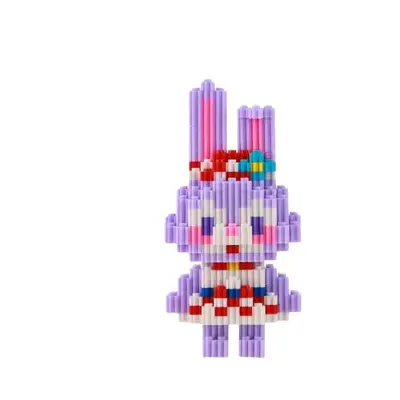 Kompatible Mini-Klemmbausteine Cartoon-Figuren-Set Lernspielzeug