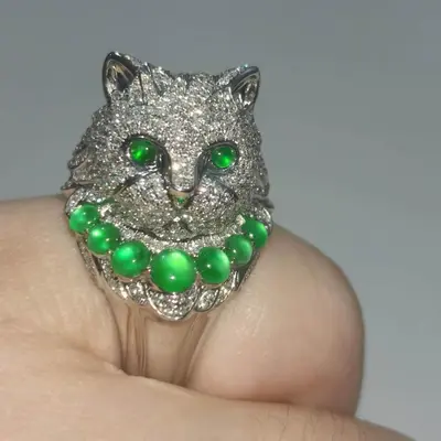 Hund-Avatar-Ring, 3D-Formgestaltung, Gedenkring - 11