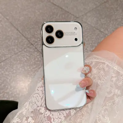 Case for iPhone 17 Pro Max, Electroplated Glass