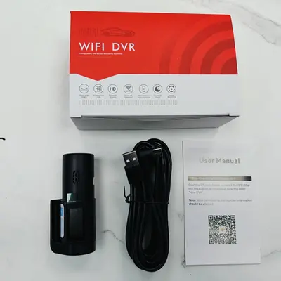 1080P HD Night Vision Dash Cam with Wireless WiFi and Smartphone Connection - 9