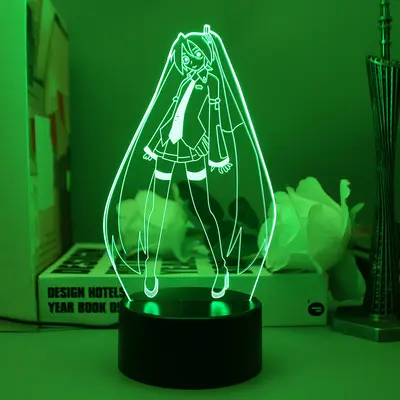 Sailor Moon Tsukino Usagi 3D Night Light Gift for Girls - 12