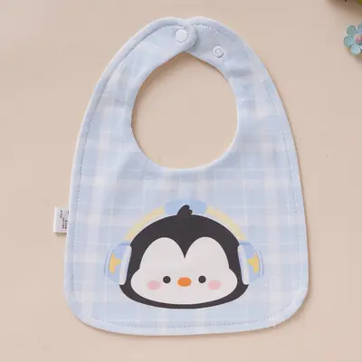 Baby-U-Lätzchen, wasserdicht, reine Baumwolle - 7