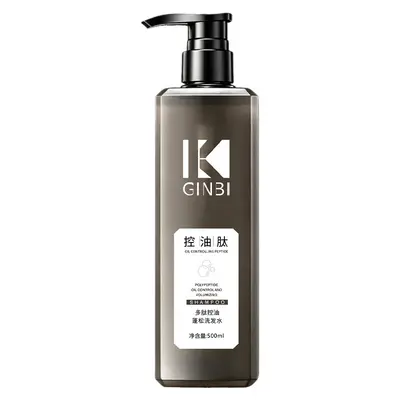 GINBI Peptid-Shampoo 500ml mit Ölkontrolle und Volumen