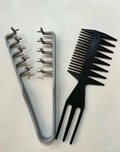 Carbon Fiber Sectioning Pointed-Tail Hair Comb, Anti-Static - 13