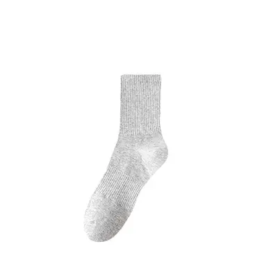 Socken Herren Deodorant und Schweiß absorbierend Frühling und Sommer reine Baumwoll Sport Mittelwaden Socken dünne reine farbige Socken Sommersocken Damen Bootssocken