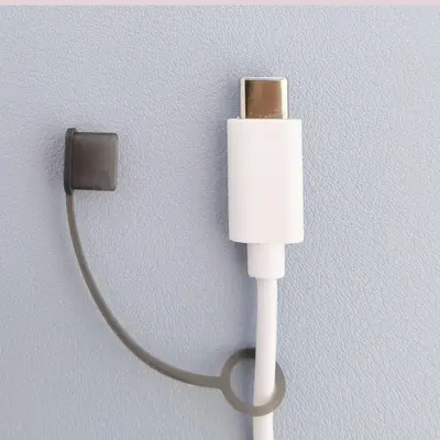 Type-C data cable dust protection adapter cap