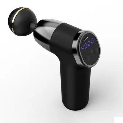 USB-aufladbare Mini-Faszienpistole, Schlag- und Vibrationsfunktion, tragbar