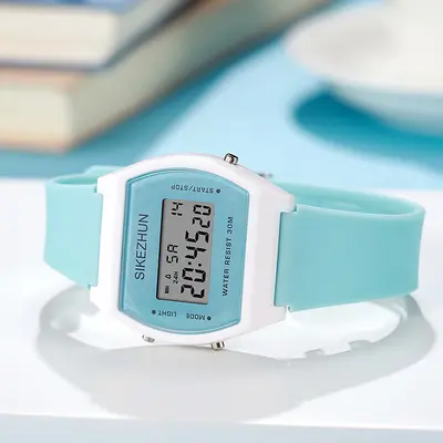 SIKEZHUN Digital Wristwatch, 30M Waterproof, Luminous - 9