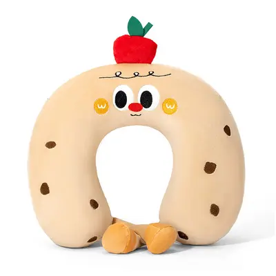 Cartoon U-Shaped Memory Foam Travel Pillow with Neck Support - 10