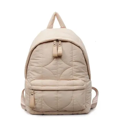 Fluffy Cloud Women's Backpack, Large Capacity Schoolbag - 7
