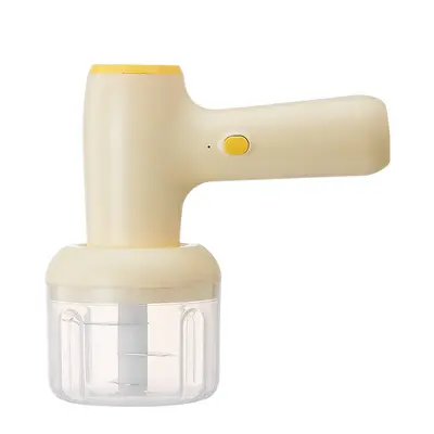 2-in-1 Eierquirl mit Knoblauch-Verarbeitung, elektrischer Mini-Mixer, Küche
