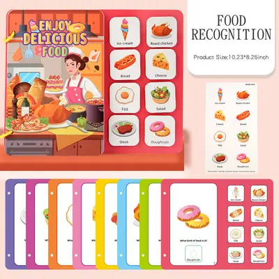 Kinderbeschäftigungsbuch mit Stickern und Abreißseiten - 11