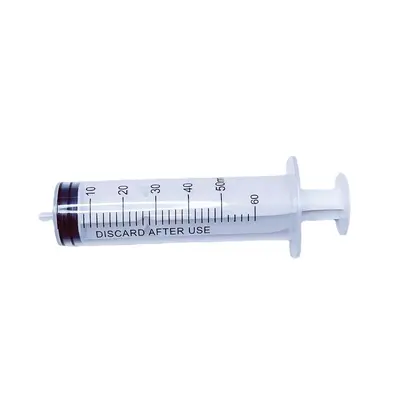 Plastic Needle-Free Disposable Syringe, Veterinary and Industrial Use