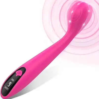 Neuer Amazon-Trend AV Digitalanzeige Perlen-Vibrator mit mehreren Frequenzen Vibrationsstab für Männer und Frauen Erwachsenen-Masturbator Analplug realistischer Dildo