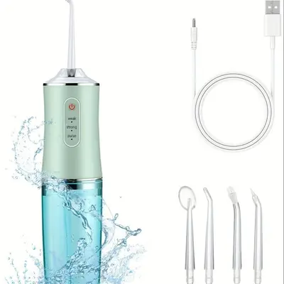 电动冲牙器便捷式家用洗牙器水牙线牙齿清洁器口腔护理洁牙器跨境 - 9