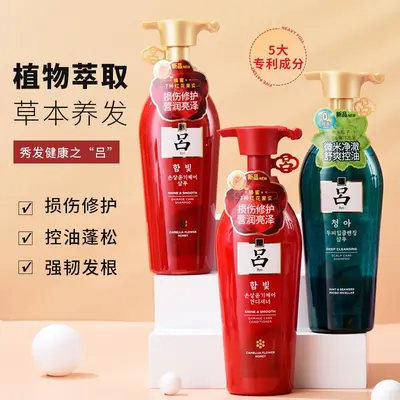 Korean Oil Control Shampoo 400ml, Volumizing and Smoothing, for Men and Women - 4