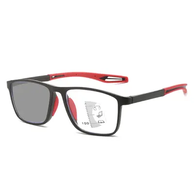 Multifocal Color-Changing Reading Glasses, Blue Light Blocking, Non-Slip
