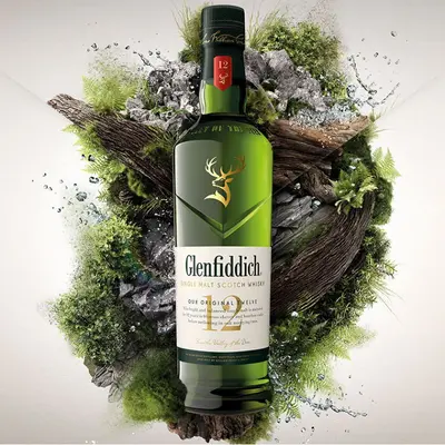 Glenfiddich 12 Yıl Single Malt İskoç Viskisi 700ml