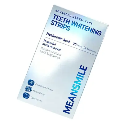 【Schnelle Musterlieferung】Grenzüberschreitende Zahnaufhellungsstreifen Whitening Strips, langanhaltende Aufhellung und Fleckentfernung, OEM - 6