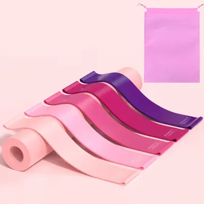 Resistance band yoga fitness, elastic ring - 8