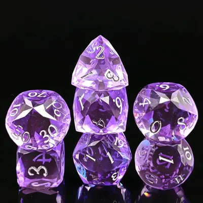 D20 D6 Polyeder-Würfelset für Dungeons & Dragons - 8