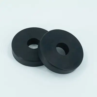 Rubber buffer pad, thick, shock absorbing, for air conditioner and machinery - 3