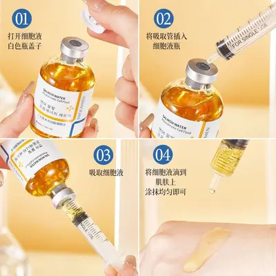 Bailanmeng Salmon Hydrating Essence Serum, Non-Greasy and Easily Absorbed - 5
