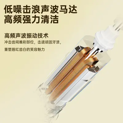 亚马逊畅销款电动牙刷成人无线充电声波美白护齿礼品牙刷源头厂家 - 4