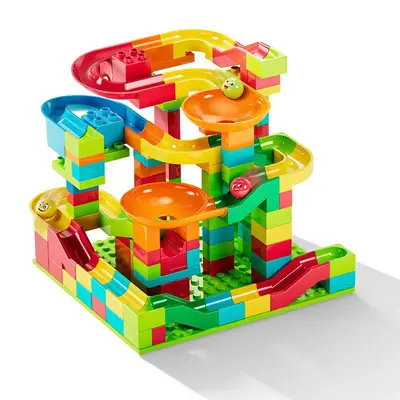 Large Marble Run Building Blocks, Educational Toy for Kids - 6