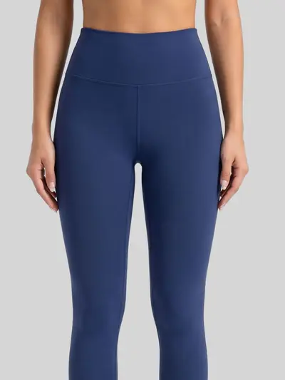 Juyitang Peach Basic Yoga Pantolonu, Yüksek Bel, Popo Kaldırma, Göbek Kontrolü, Kadınlar için Koşu Sporları Fitness Pantolonu.