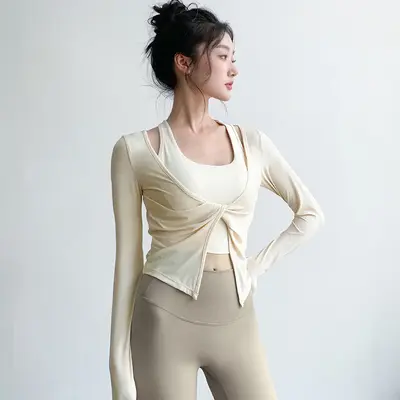 Damen-Yogaset Herbst, Langarm, Modell 2025 - 10