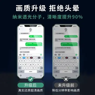 Apple iPhone tempered glass screen protector, 16 Pro, 15 Pro Max, 13, X compatible