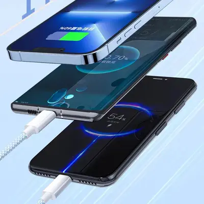 Xiaomi Android Apple 15 cep telefonu için uygun bir-üç veri kablosu 3A süper hızlı şarj evrensel üçü bir arada şarj kablosu