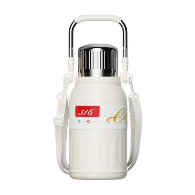 316 Paslanmaz Çelik Termos Çay Süzgeçli Çift Katmanlı 500 ml - 7