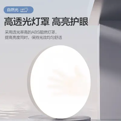 LED Ultra-Thin Round Waterproof Ceiling Light for Bathroom and Balcony