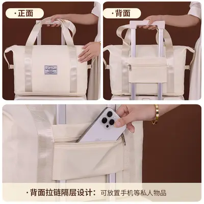 Reisetasche Damen, faltbar, großes Fassungsvermögen - 4