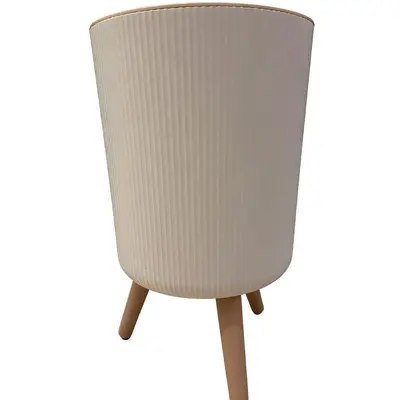 Luxury Home Trash Bin with Printed Lid for Living Room - 13
