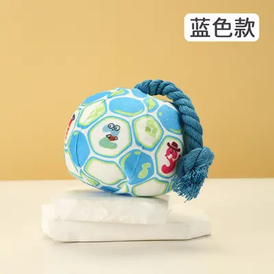 Head-Shaking Snake Dog Chew Toy with Squeaker, Boredom-Relieving Pet Toy - 12