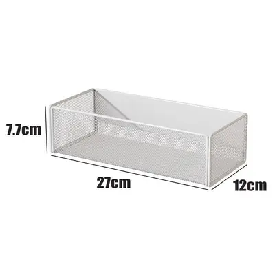 Refrigerator magnetic storage shelf, no-installation door back storage shelf, entrance mask key umbrella magnetic storage shelf